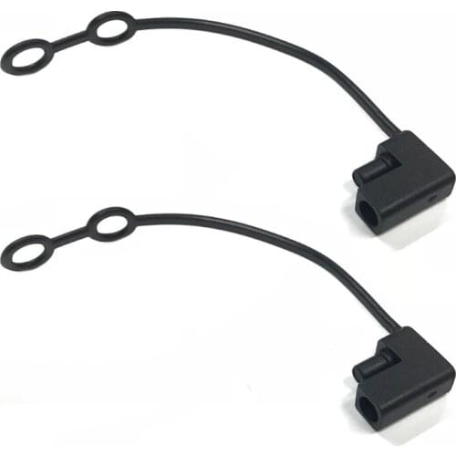 1pc SAE Harness Extension Cable SAE Waterproof Cover Cap for SAE DC Power Solar Automotive Connector Black Color