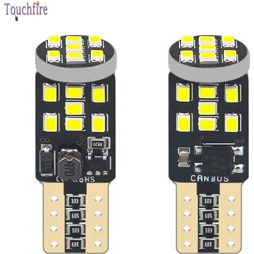 100PCS Auto T10 W5W 194 Canbus Car Bulb 2016-21smd LED Reading Interior Door Map License Plate Side Clearance Light wholesale