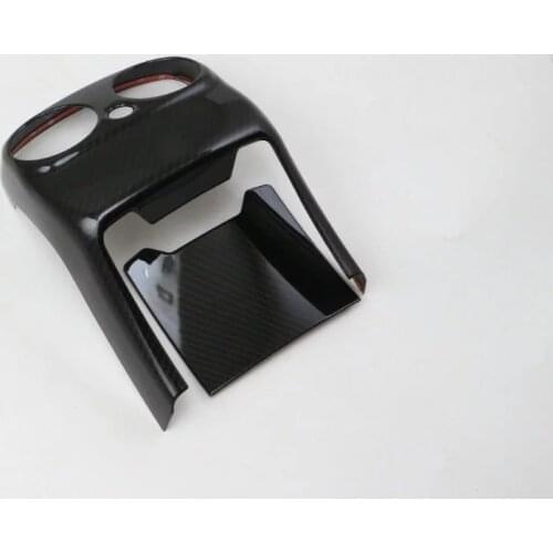 For Mercedes Benz E Class 2016 2PCS ABS Chrome Car Rear Air Conditioner Outlet Vent Cover Trim Cover Car Styling Accessories