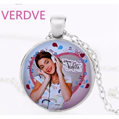 2018 1pcs/Iot Violetta Necklace & Pendant Cabochon Vintage Chain Long Statement Fine Jewelry