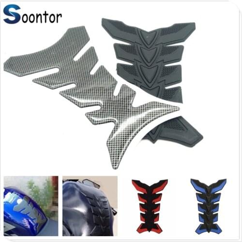 Motorcycle 3D Rubber Pad Oil Gas Fuel Tank Protector Cover Sticker Decal Fish Bone for KTM 505SXF 505XCF 525SX SXR XC XCW XCRW
