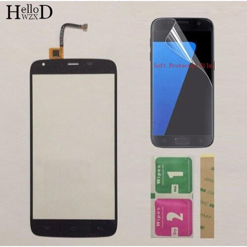 5.5'' Mobile Touch Screen For Doogee T6 Digitizer Panel Touchscreen Sensor Front Glass Touchpad Lens Protector Film