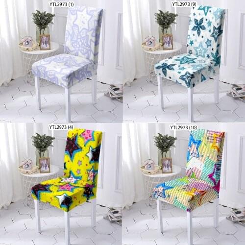 Star pattern chair covers living room chairs chair covers wedding chair cover cover chair pink gaming chair dining chair covers