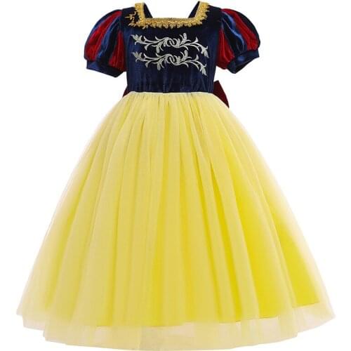 KEAIYOUHUO Children Clothing Christmas New Girl Embroidered Princess Dresses Wedding Dress Baby Kids Clothes Dresses For Girls