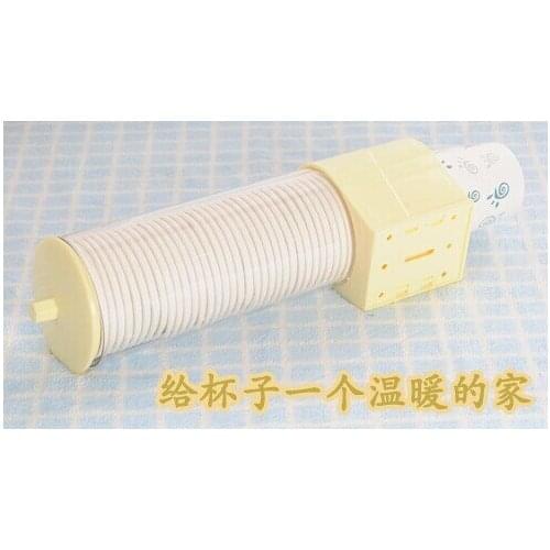 Water dispenser accessories cup disposable paper cup storage rack wedding cup storage box rack cup tube