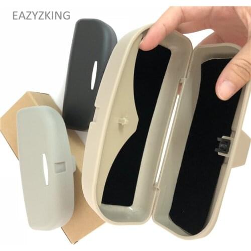 EAZYZKING Car Glasses Case Holder Box For BYD all Model S6 S7 S8 F3 F6 F0 M6 G3 G5 G7 E6 L3