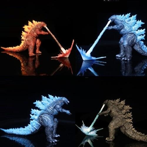 King Of Monsters Soft Rubber Nuclear Power Injection Energy Fire Burning Articulated PVC Action Figure Figma Hand Model