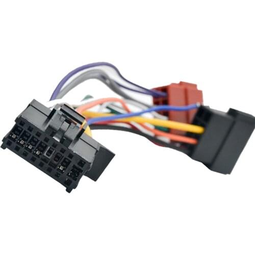 Iso Wiring Harness for Pioneer DEH-X3750UI DEH-X4750BT DEH-X6750BT DEH-X1750 DEH-X1650UBDEH-X2650UI DEH-X3650UI DEH-155MPG