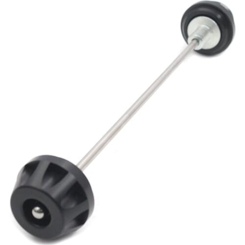 Fork Slider Kit Wheel Crash Sliders Cap Pad Protector For BMW F 800 GS Adventure Motorcycle Black