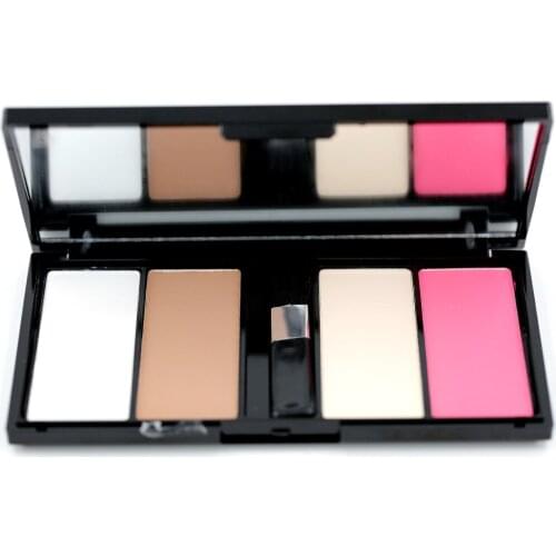 Contour Palette kit Foundation Makeup Set 1pcs 4 colors Finish Full Size Net 24g M1056