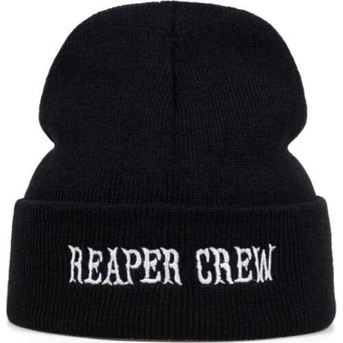 TheTV Sons of Anarchy Embroidery Patch Reaper Crew Visor SAMCRO Man Baseball Cap Punk Black Motorcycle Caps