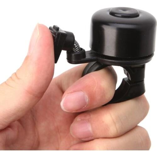 New Metal Ring Handlebar Bell Sound for Bike Bicycle Black