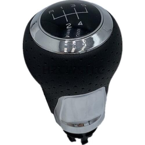 High quality 5 Speed Gear Shift Knob For Audi A4 S4 B8 8K A5 8T Q5 8R S Line 2007-2015 Manual Leather