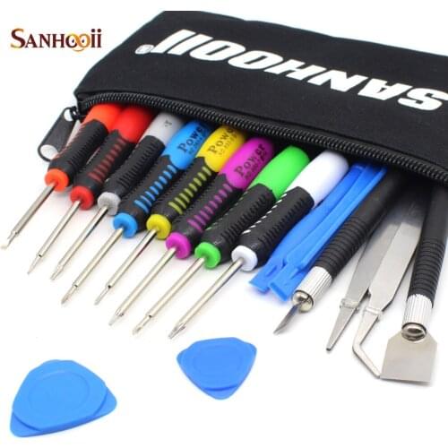 SANHOOII Colorful Torx Phillips Screwdriver Set Pry Tools Cellphone Mobile Phone Repair Tools For iPhone 4s 5s 6 6s Xiaomi Note