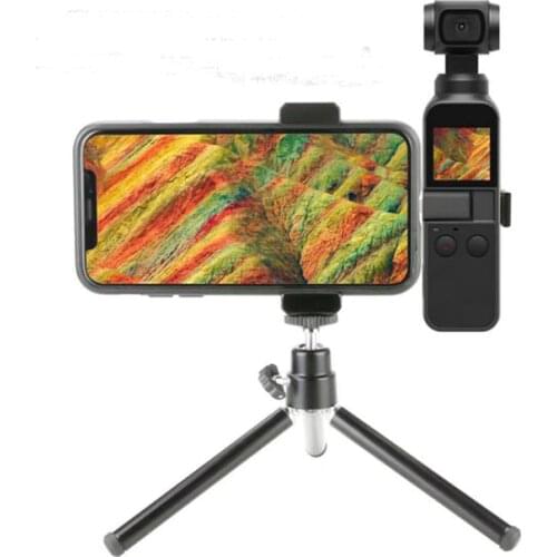 Tripod For DJI Osmo Pocket Multi Functional Aluminum Mount for OSMO Pocket 4K video 3-axis Gimbal Bracket Holder Accessories