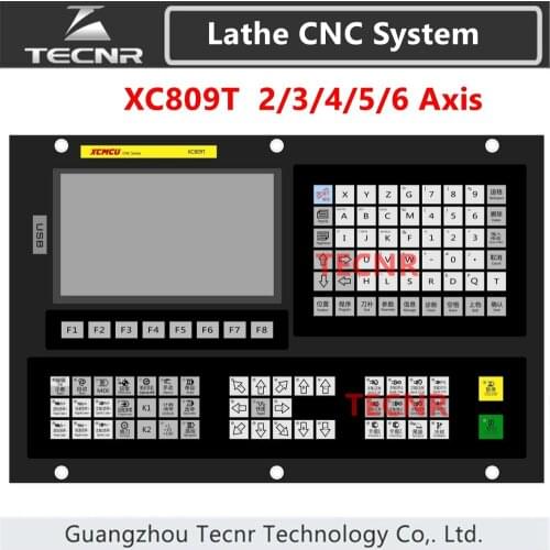 XC809T 2/3/4/5/6 Axis Multi functional Lathe CNC System Controller support G-code ATC Digital Spindles with Tool Magazine
