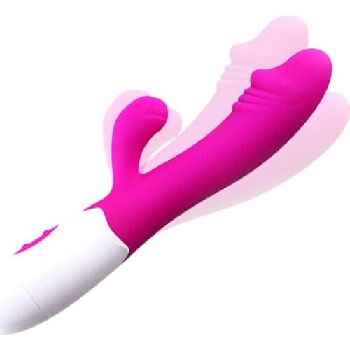 G-Spot 30 Vibration Modes Dildo Vibrator Dual Vibration Silicone Waterproof Female Vagina Clitoris Massager Sex Toys For Women