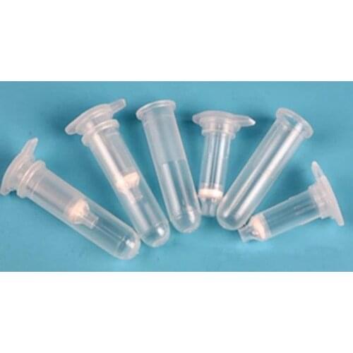 100pcs/lot 2ml separation column Plasmid extraction kit Chromatography DNA RAN Extraction nucleic acid purification column