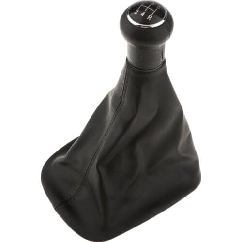 5 Speed Car Gear Shift Knob Lever Stick Gaiter Boot Cover Collar For Volkswagen VW Passat B6 1996-2005 Car Styling Accessories