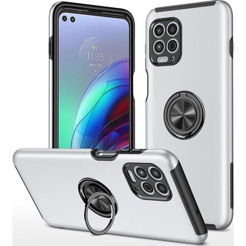 For Moto G100 G10 G30 Edge S Case Shockproof Armor Cover For Moto G9 Plus G Stylus E7 Power Play 2021 Car Magnetic Holder Covers