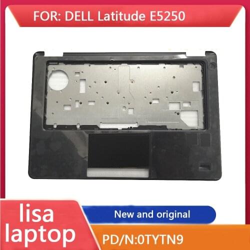 For Dell Latitude E5250 Notebook Palm Rest With Fingerprint Hole Keyboard Shell Black Host Upper Cover plate 0TYTN9 Brand New