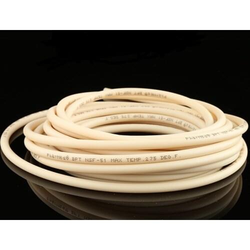 INTLLAB 2×4mm BPT Tube Flexible 1 Meter Food Grade Transparent Flexible Silicone Tube Diameter