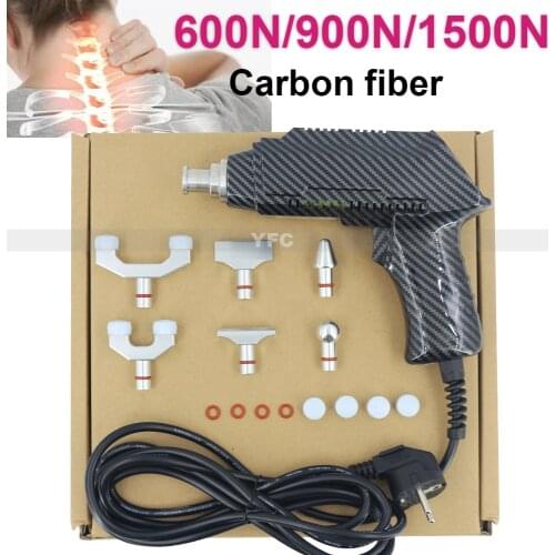 2021 Chiropractic Adjusting Tool Spine Correction Gun 6 Heads Adjustable Intensity Therapy Spinal Activator Massager 1500N New
