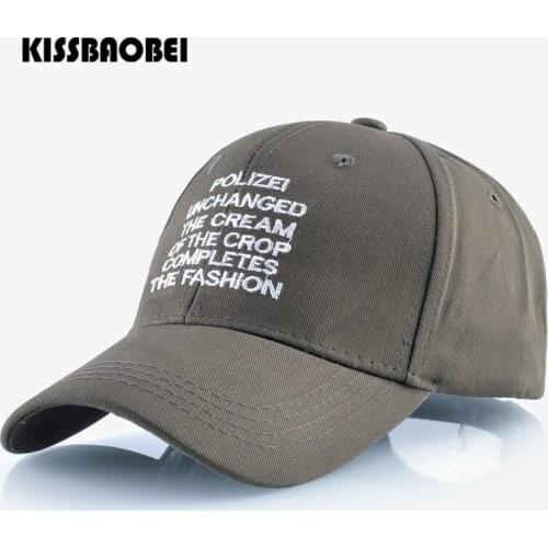 Adult Baseball Cap Men Adjustable Snapback Hats Women Outdoor Fashion Letter Bone Embroidery Cotton Gorras Visor Caps Casquette