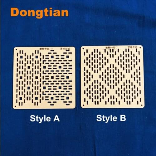 Classic Persimmon Acrylic Template Sashiko Template Sashiko Drawing Stencil