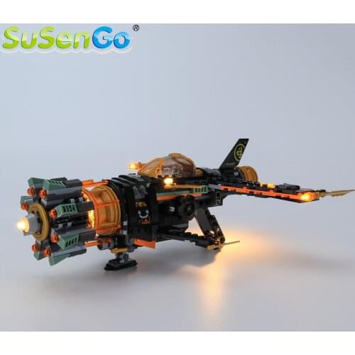 SuSenGo LED Light Kit For 71736 Boulder Blaster , (Model Not Included)