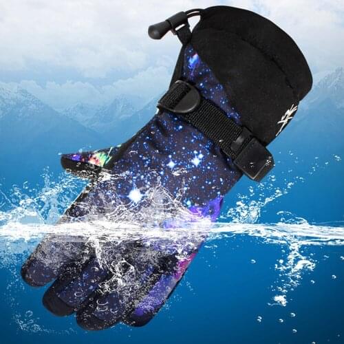 SMN Touch Screen Ski Gloves Women Snowboard Gloves Winter Waterproof Skiing Snowboarding Snow Men Women Ski Mittens Breathable