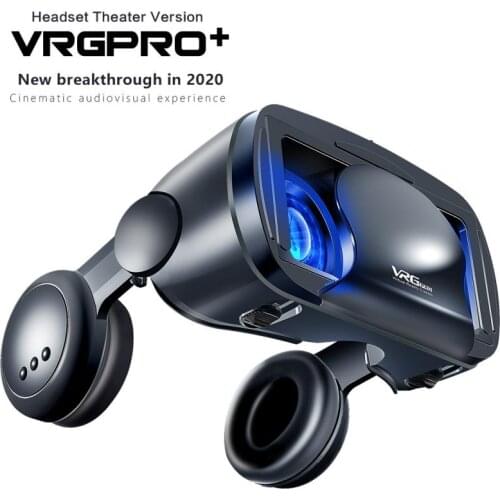 Mobile Phone Dedicated 3D Virtual Reality Head-mounted Smart VR Player VRG Pro Headset For Oculus Quest 2 Face Cushion Cover
