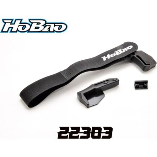 Original OFNA/HOBAO RACING [22303] BATTERY HOLDER AND BLOCKER, W/MAGIC STRIP For EPX SEMI TRUCK ON-ROAD
