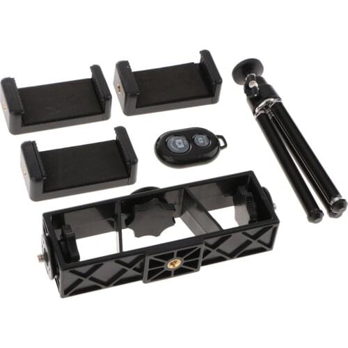 Universal Multifunctional Live Tripod Bracket+Phone Clips+Remote Control Kit