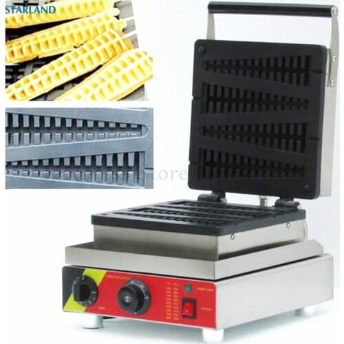 Lolly Waffle Maker Stainless Steel Double Sided Iron Waffle Machine Non-Stick Grill Lolly Cake Pan 220V/110V