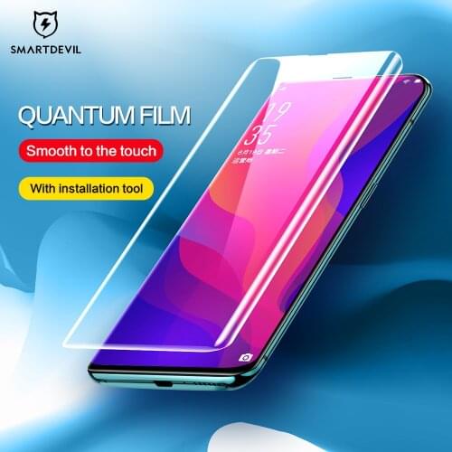 SmartDevi Screen Protector For OPPO Find X2 Pro X Full Cover Soft Film For OPPO Reno 3 Pro 4 Pro Film Not Glass