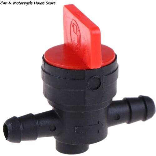 1PCS 1/4" Inline Straight Gas Fuel Cut Shut Off Valve