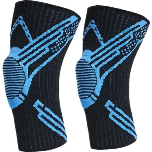 2PCS 3D Knee Pads Support Braces Protector for Arthritis Joint Pain Sport Basketball Volleyball Gym Fitness Jogging Running