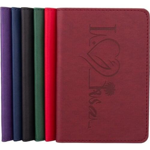 2019 high quality fashion passport cover for travel documents, famous brand hot sale passport holder for women and men card case