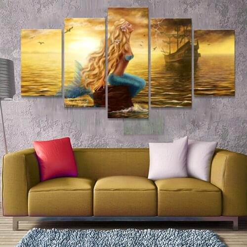 5 pieces of music ballroom modern bar canvas print art nightclub mural production wholesale canvas print poster gift decoration
