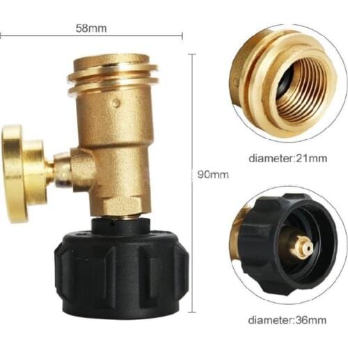 Propane Tank Gauge Level Indicator Leak Detector Pressure Meter for Gas Grill