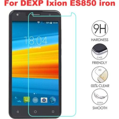 For DEXP Ixion ES850 Glass Tempered Glass Screen Protector 2.5 9H Safety Protective Film for DEXP Ixion ES850 Glass
