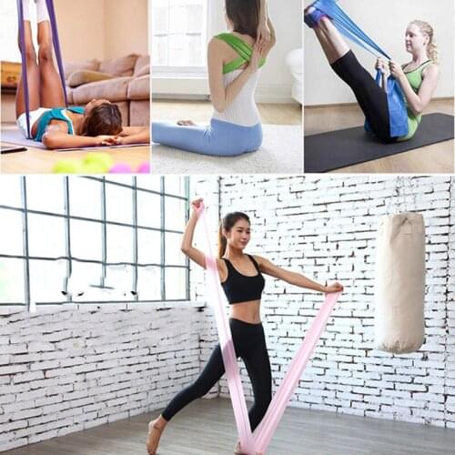 Yoga Tension Band Fitness Equipment Training Resistance Bands Rubber Fitness Tension Loops for Gym Physical Therapy Yoga Pilates
