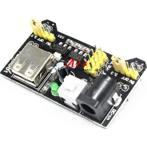 3PCS MB102 Breadboard Power Supply Module 3.3V 5V Solderless Bread Board For Arduino DIY Voltage Regulator