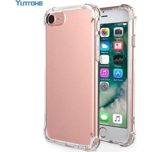 Crystal Clear Soft TPU Case for IPhone 13 12 11 Pro XS Max XR 7 6 8 X Protective Back Cover Shockproof Transparent Phone Cases