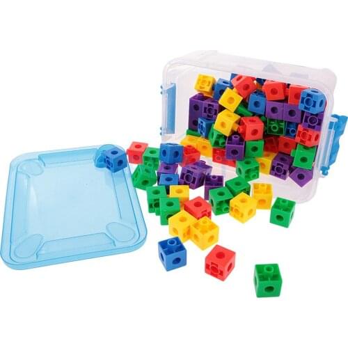 Montessori Sensorial Material Cube Blocks Set Kids Early Preschool Learning Educational Teaching Aids Toy Gift DIY