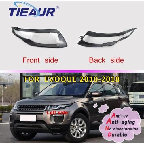 Headlight Headlamp Clear Lens Cover For Land Rover Range Rover Evoque Transparent Auto Shell 10-18 Mask Lampshade Replacemen DIY