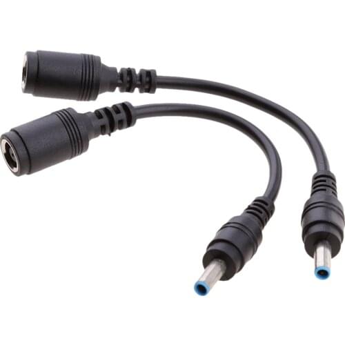 20Pcs Female 7.4mm x 5.0mm to 4.5mm x3.0mm Male Charger Adapter Cord Power Connector Converter Cable DC Jack for HP Laptop