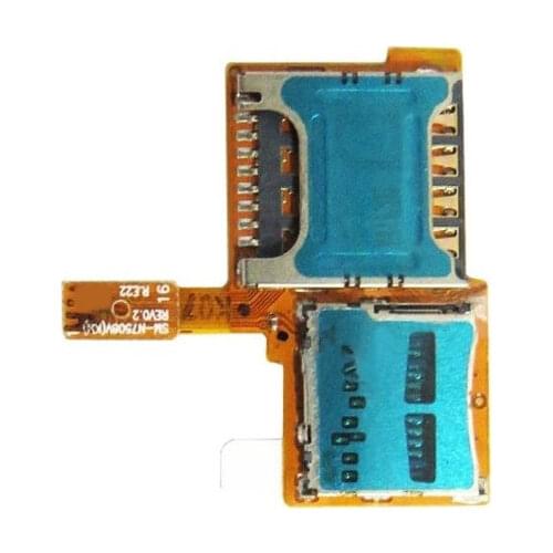 Flat cable Sim Card Micro Sd Card player Galaxy Note 3 Neo N7505