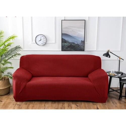 1pc funda sofa Stretch Furniture Covers Removable sofa covers for living room Armless Slipcover Sofa protector 1/2/4 seater
